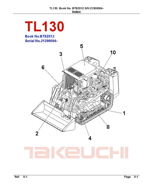 takeuchi tl130 repair manual